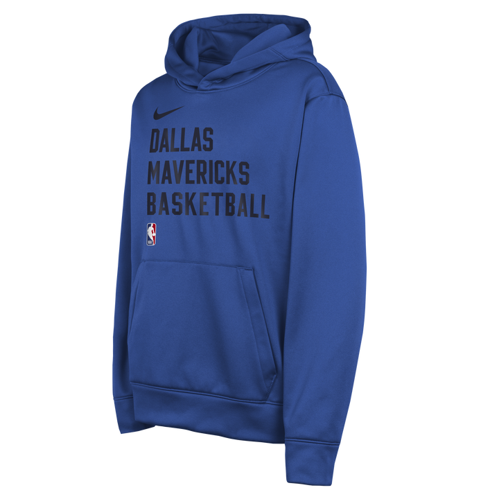 DALLAS MAVERICKS NIKE OUTERSTUFF YOUTH ROYAL BLUE DRI-FIT SPOTLIGHT HOODIE