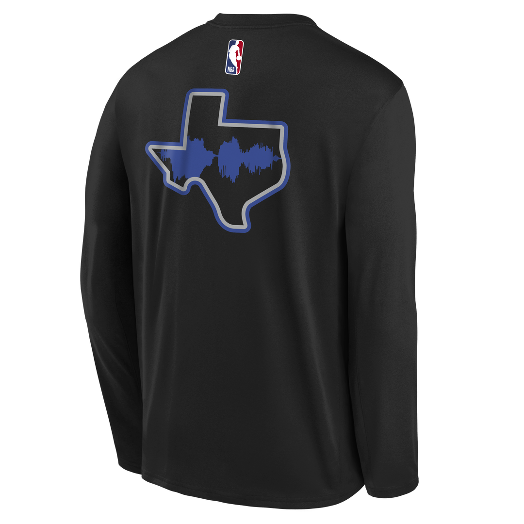 DALLAS MAVERICKS NIKE OUTERSTUFF CITY EDITION 2023-24 LONG-SLEEVE TEE - YOUTH