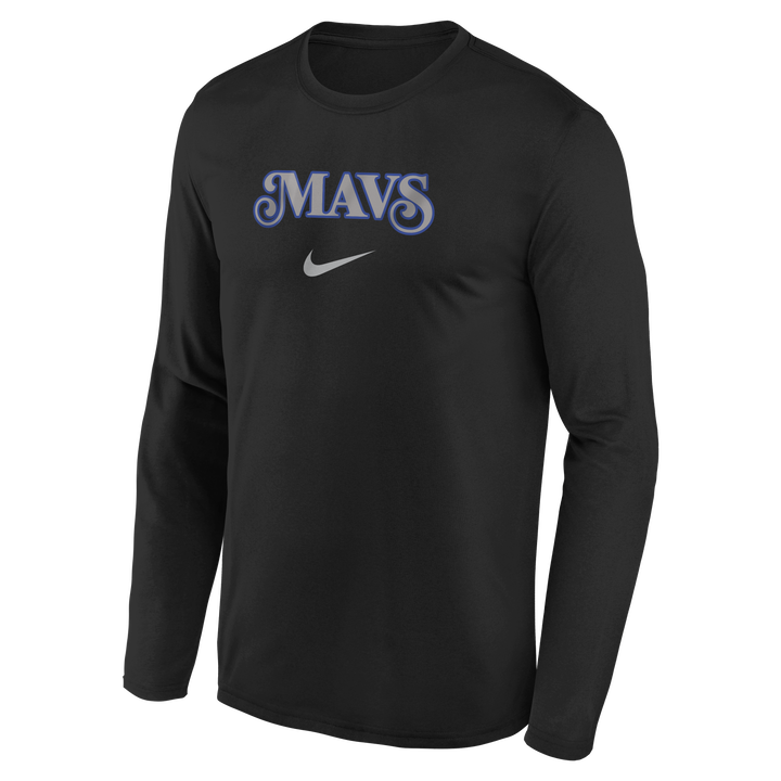 DALLAS MAVERICKS NIKE OUTERSTUFF CITY EDITION 2023-24 LONG-SLEEVE TEE - YOUTH