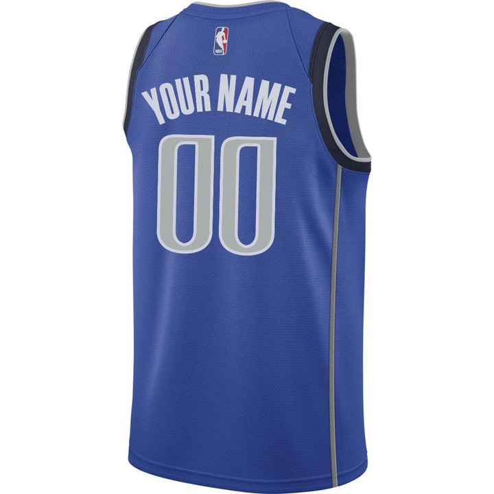 DALLAS MAVERICKS CUSTOM NIKE ICON SWINGMAN JERSEY