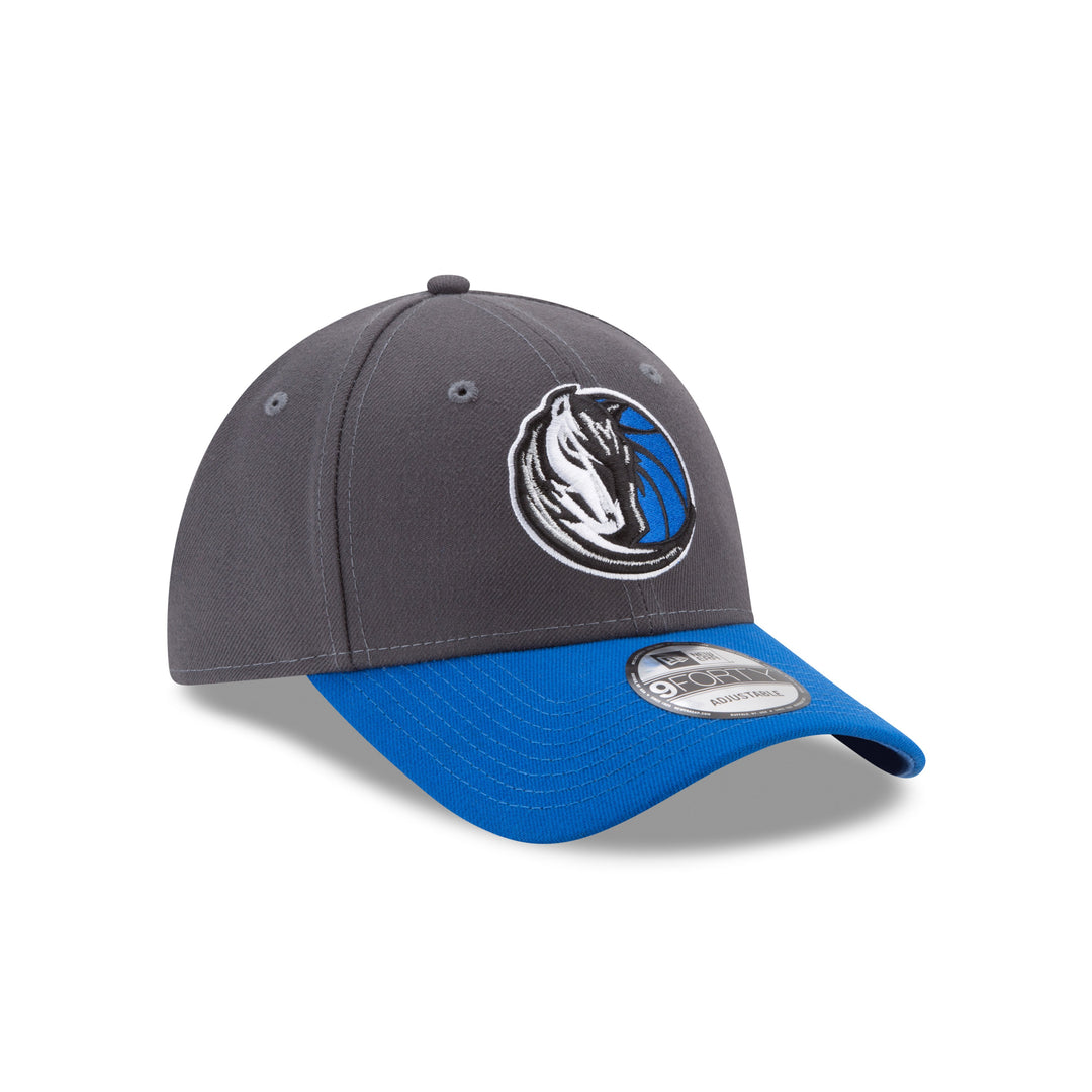DALLAS MAVERICKS NEW ERA 9FORTY FREE THROW GRAPHITE ROYAL BILL 9FORTY