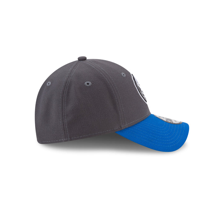 DALLAS MAVERICKS NEW ERA 9FORTY FREE THROW GRAPHITE ROYAL BILL 9FORTY