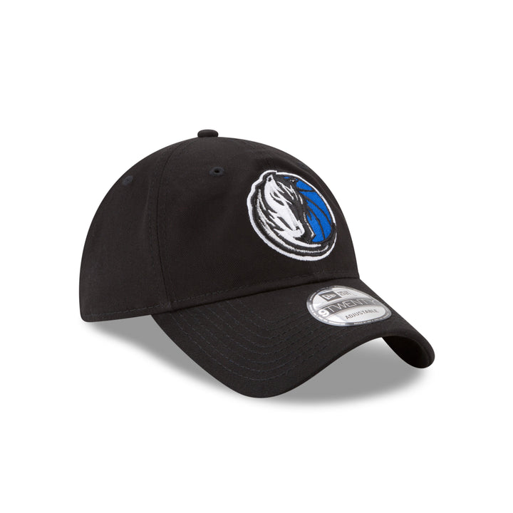 DALLAS MAVERICKS WOMENS NEW ERA 9TWENTY FREE THROW BLACK CAP ADJUSTABLE