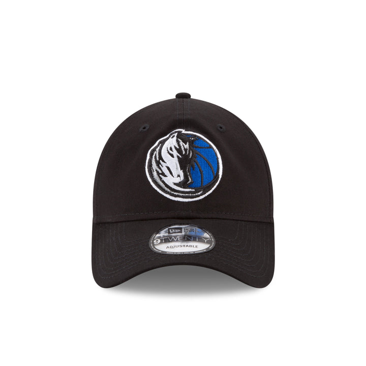 DALLAS MAVERICKS WOMENS NEW ERA 9TWENTY FREE THROW BLACK CAP ADJUSTABLE