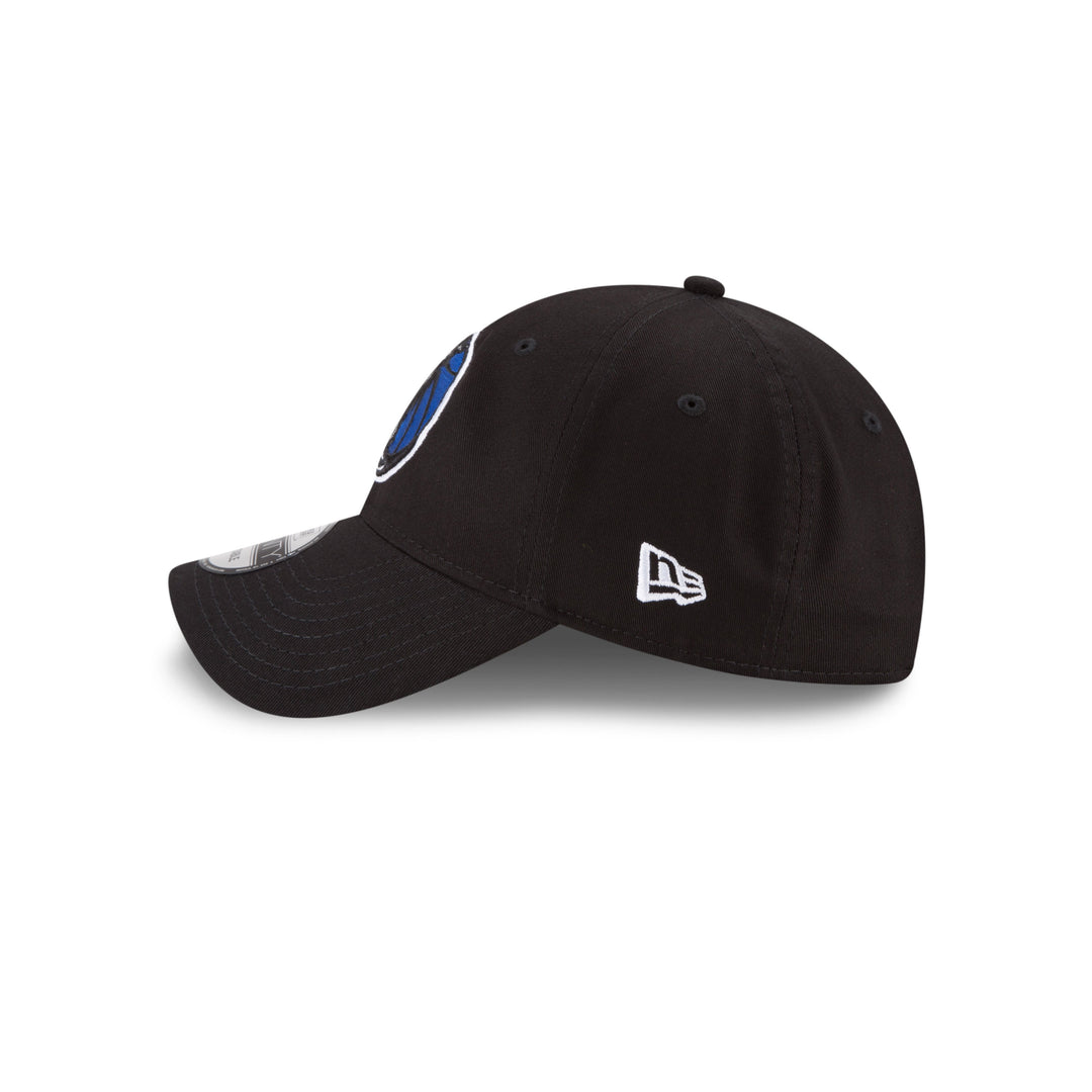 DALLAS MAVERICKS WOMENS NEW ERA 9TWENTY FREE THROW BLACK CAP ADJUSTABLE