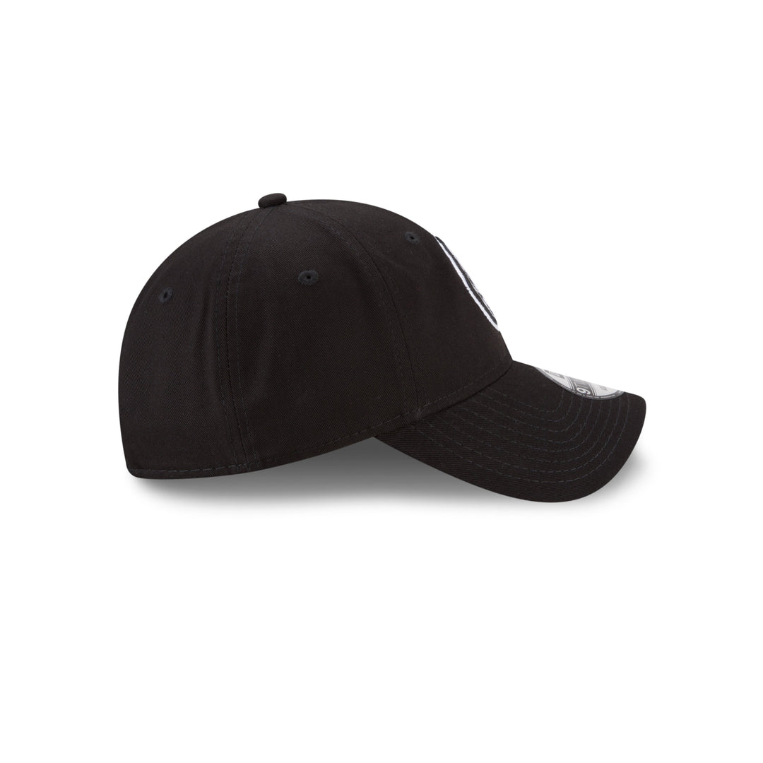 DALLAS MAVERICKS WOMENS NEW ERA 9TWENTY FREE THROW BLACK CAP ADJUSTABLE