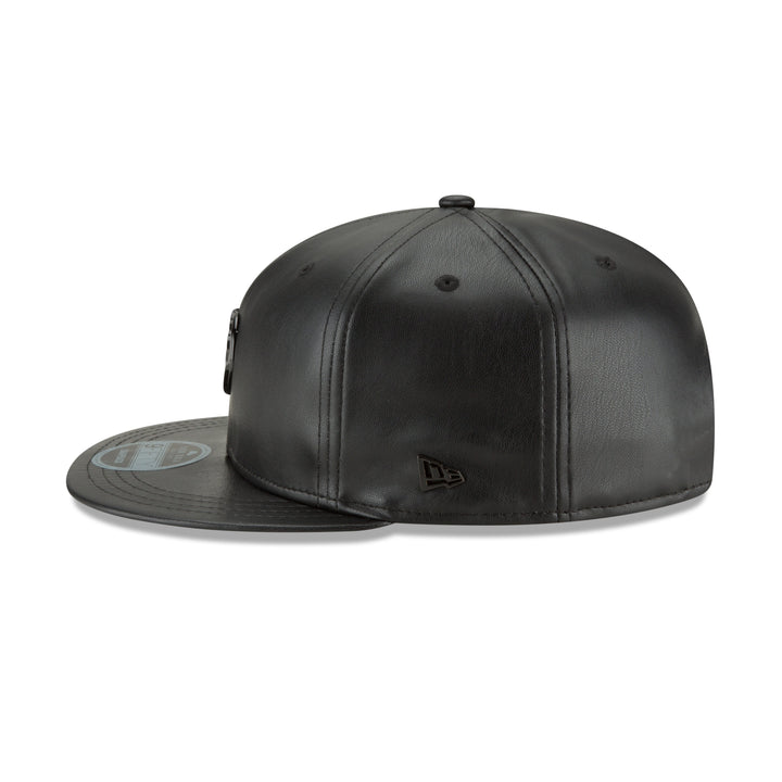 DALLAS MAVERICKS NEW ERA 9FIFTY GLOSSY METAL SNAPBACK CAP
