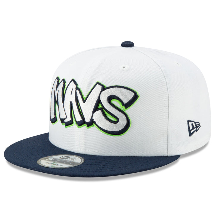 DALLAS MAVERICKS NEW ERA CITY EDITION 19-20 9FIFTY WHITE CAP