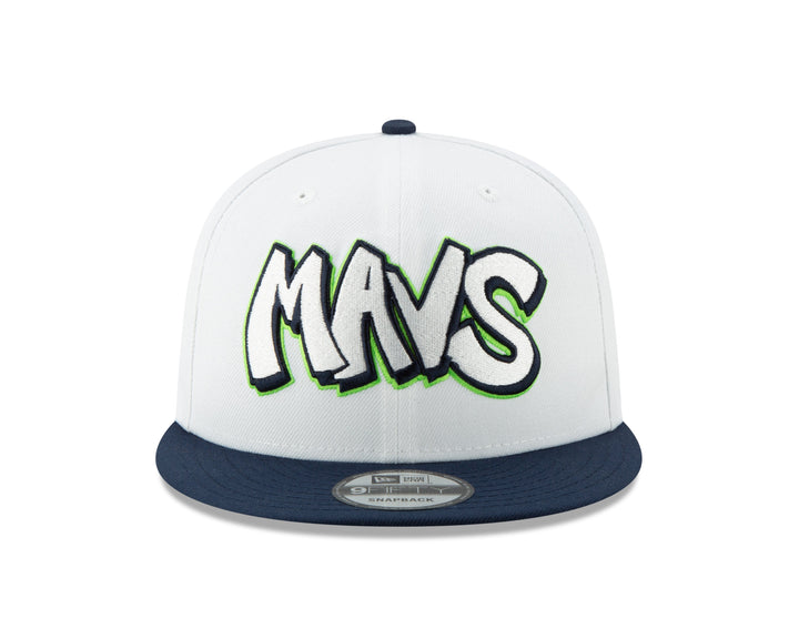 DALLAS MAVERICKS NEW ERA CITY EDITION 19-20 9FIFTY WHITE CAP