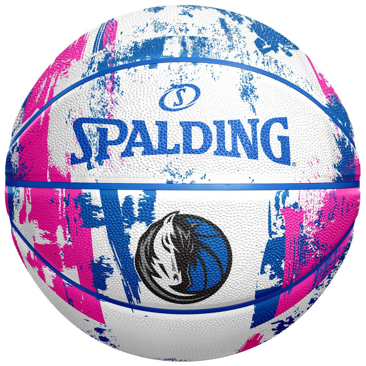 DALLAS MAVERICKS SPALDING B3 HH PINK MARBLE BASKET BALL