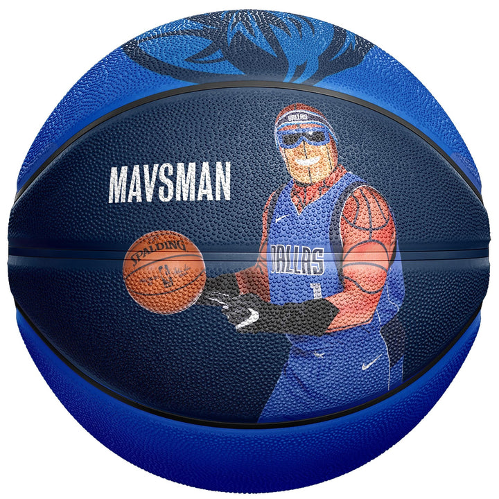DALLAS MAVERICKS SPALDING B3 MAVS MASCOTS BASKET BALL