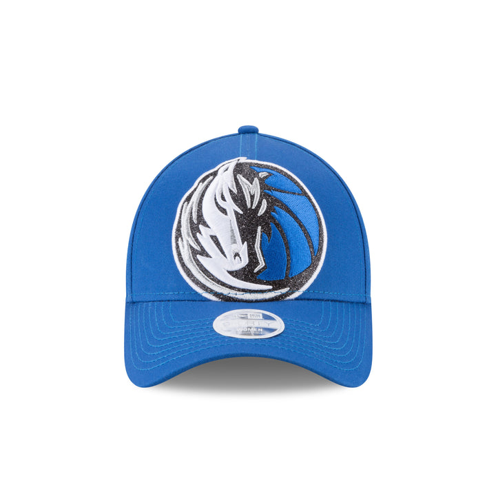 DALLAS MAVERICKS WOMENS NEW ERA GLITTER GLAM 9FORTY CAP
