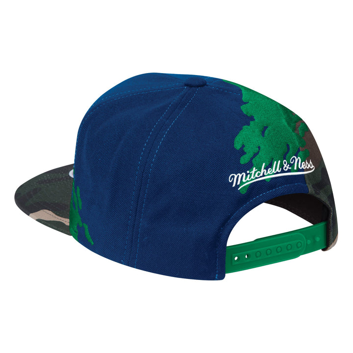 DALLAS MAVERICKS HWC CAMO PAINT SNAPBACK