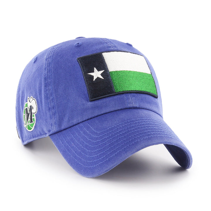 DALLAS MAVERICKS 47 BRAND TEXAS FLAG ADJUSTABLE CAP - mavstest