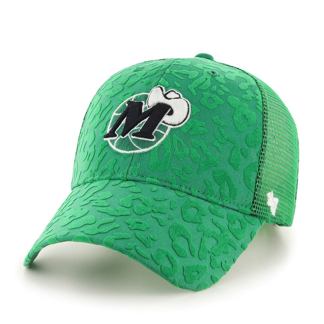 DALLAS MAVERICKS 47 BRAND WOMENS BILLIE MVP LEOPARD CAP - mavstest