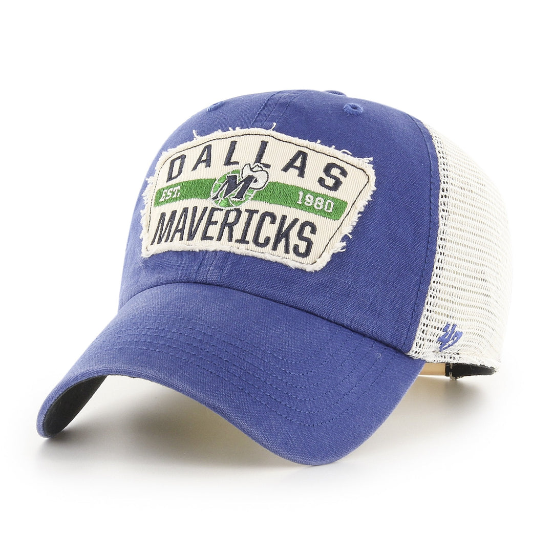 DALLAS MAVERICKS 47BRAND HWC CRAWFORD PATCH CAP - mavstest
