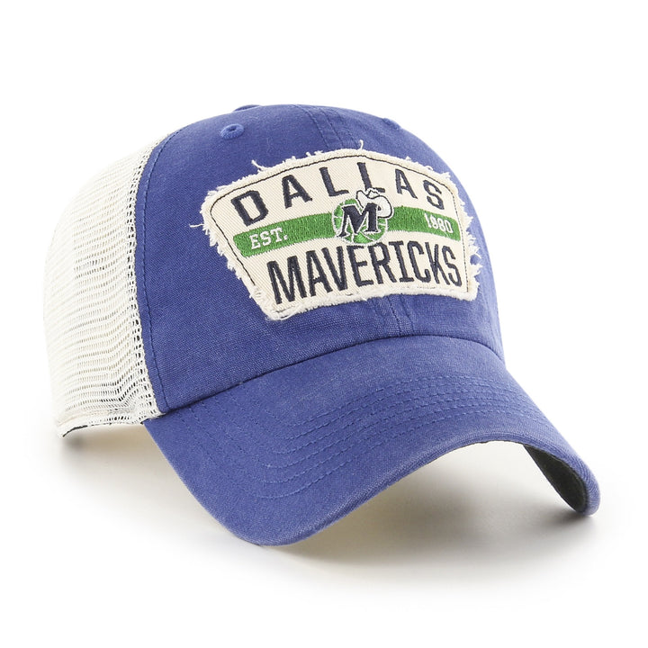 DALLAS MAVERICKS 47BRAND HWC CRAWFORD PATCH CAP - mavstest