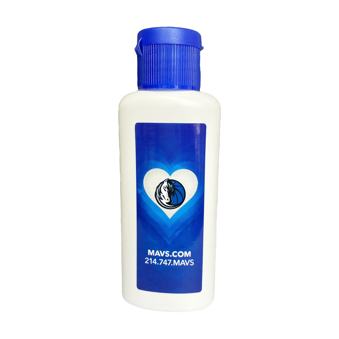 DALLAS MAVERICKS 50ML HAND SANITIZER WHITE BOTTLE - mavstest
