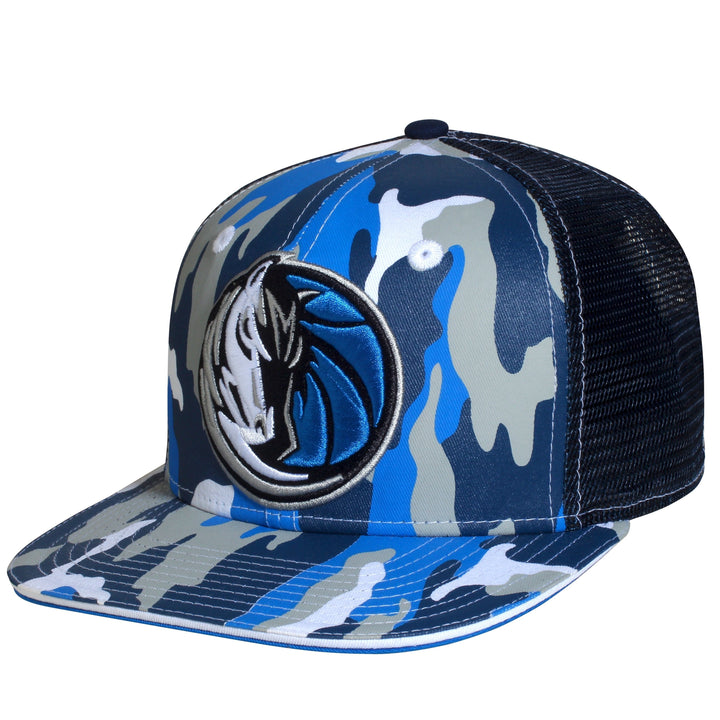 DALLAS MAVERICKS ALREADY DESIGN HH CAMO FRONT SNAPBACK CAP - mavstest