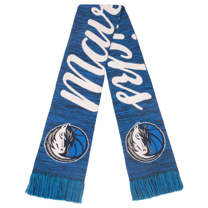 DALLAS MAVERICKS BIG LOGO GLITTER SCARF - mavstest