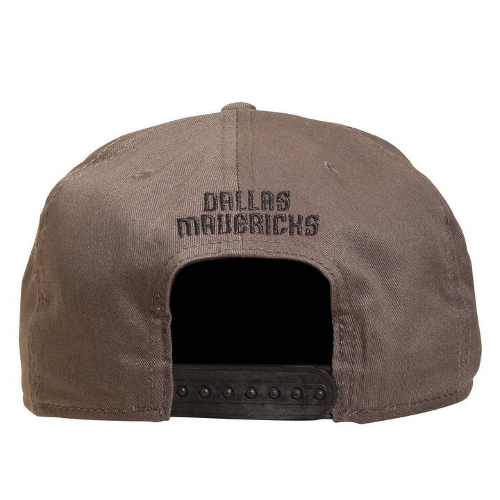 DALLAS MAVERICKS CITY EDITION 2018-2019 SKYLINE 214 ANTHRACITE SNAPBACK CAP - mavstest