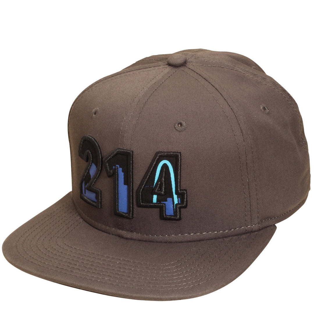 DALLAS MAVERICKS CITY EDITION 2018-2019 SKYLINE 214 ANTHRACITE SNAPBACK CAP - mavstest