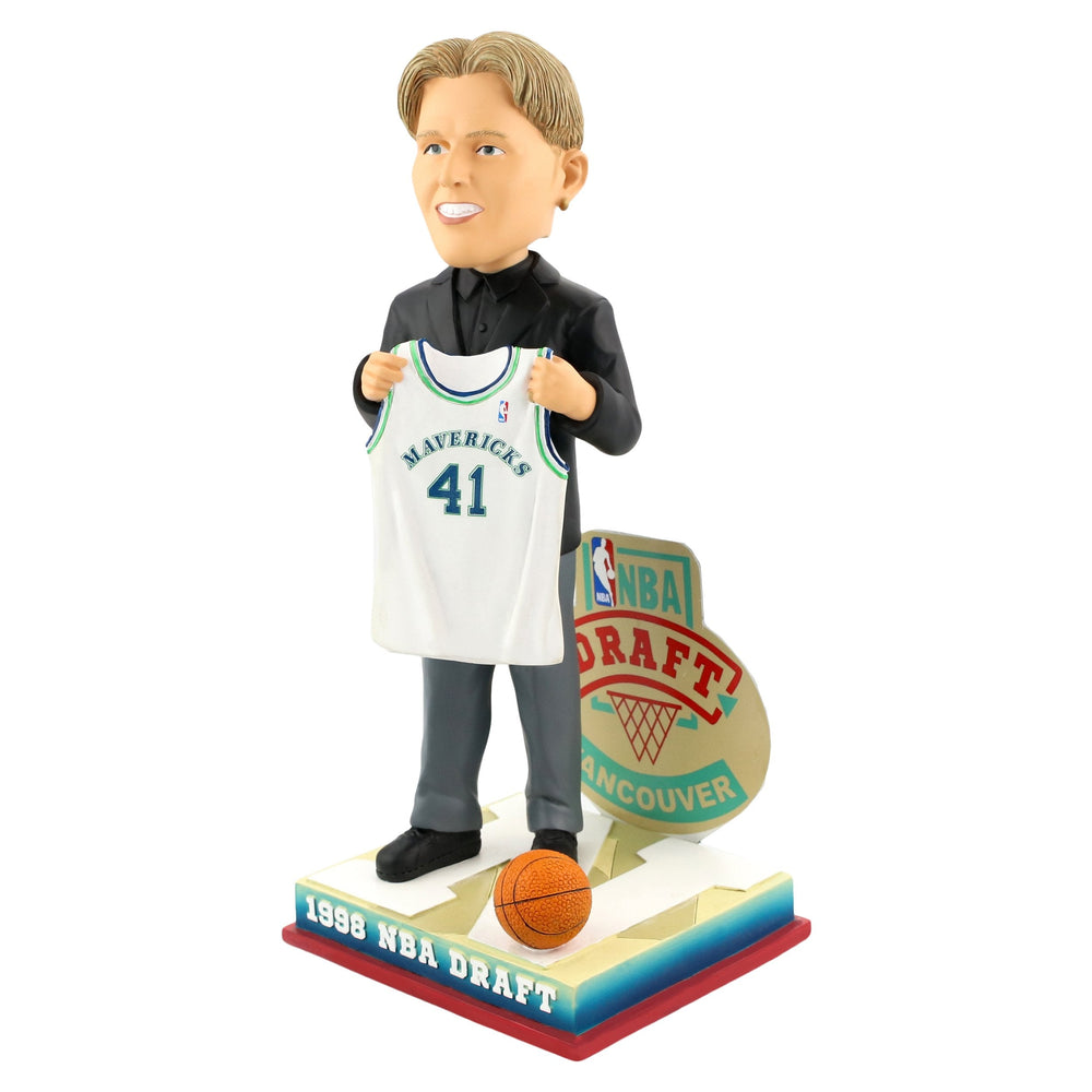 DALLAS MAVERICKS - N - DIRK NOWITZKI 1998 DRAFT BOBBLE . - mavstest